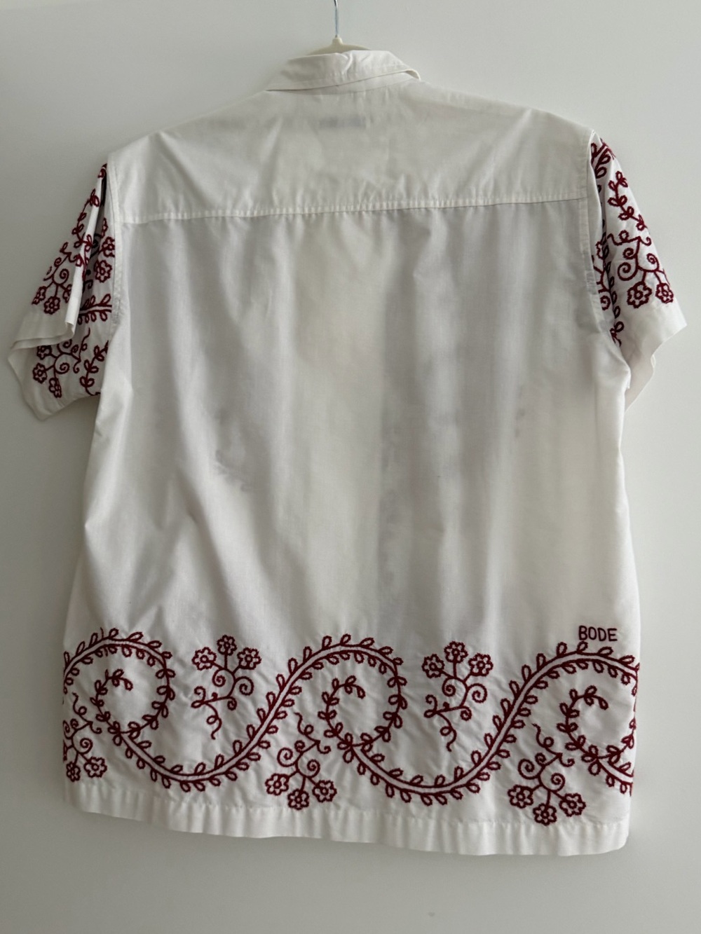 Bode Size S/M SS Button Up - Picture 3 of 3